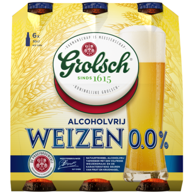 Grolsch Weizen 0.0% Fles