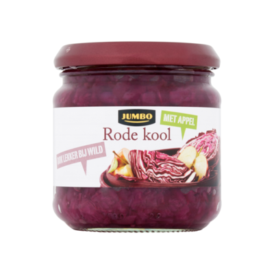 Huismerk Rode Kool met Appel