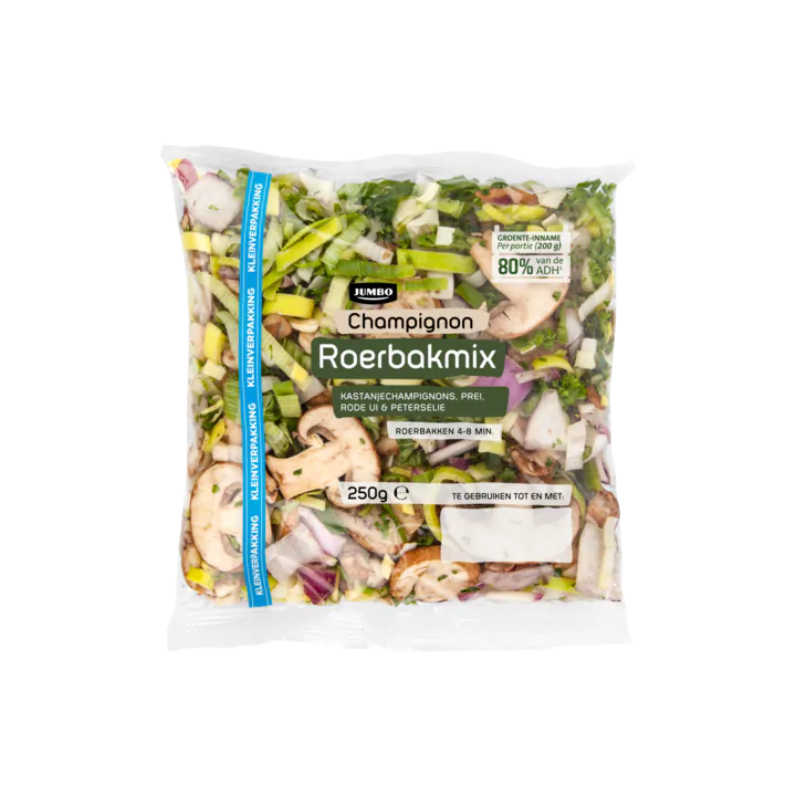 Huismerk Champignon Roerbakmix Kleinverpakking