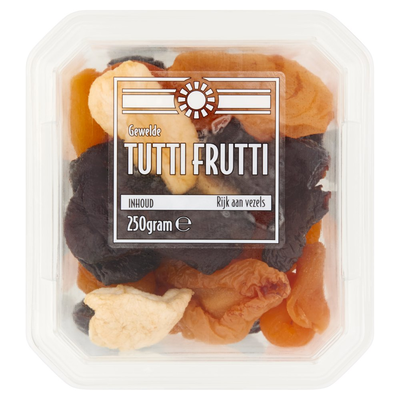 Gewelde Tutti Frutti 250 g