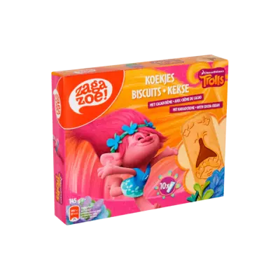 Zaga Zoe! Koekjes met Cacaocrème 10 Stuks