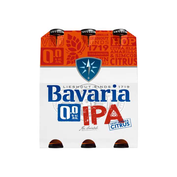 Bavaria 0.0% Alc. IPA Flessen