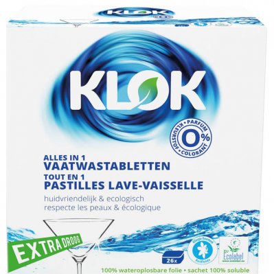 Klok Vaatwaswastabletten alles in 1 fosfaatvr