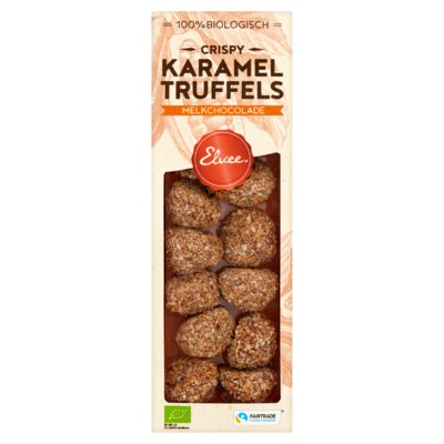 Elvee Karamel Truffels Biologisch 140 g