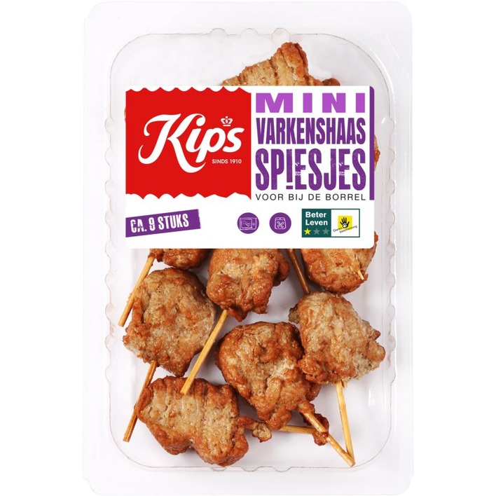 Kips Mini varkenshaasspiesjes