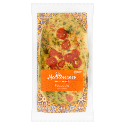 Boboli Mediterraneo Focaccia Basil & Tomato 2 x 165 g