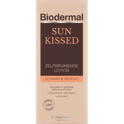 Biodermal Sun kissed zelfbruinende lotion lichaam