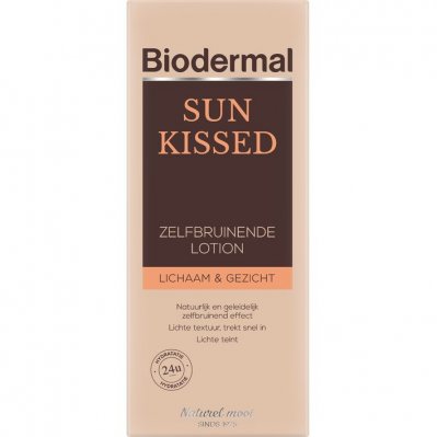 Biodermal Sun kissed zelfbruinende lotion lichaam
