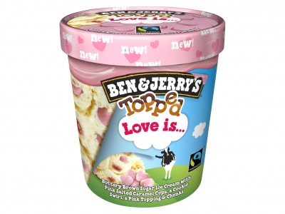 Ben & Jerry's Topped love who you love