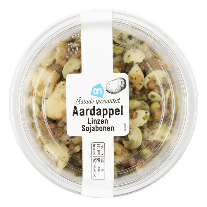 Huismerk Aardappelsalade linzen sojabonen