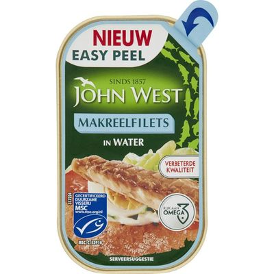John West Makreelfilet naturel MSC