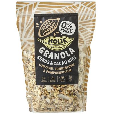 Holie Granola kokos - cacao nibs
