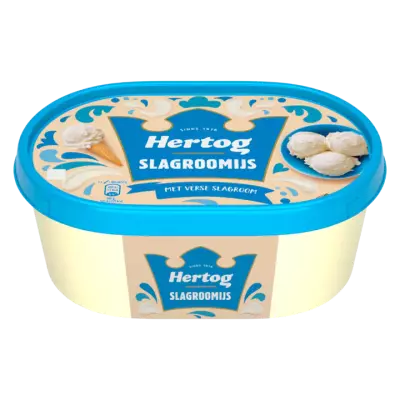 Hertog Slagroomijs