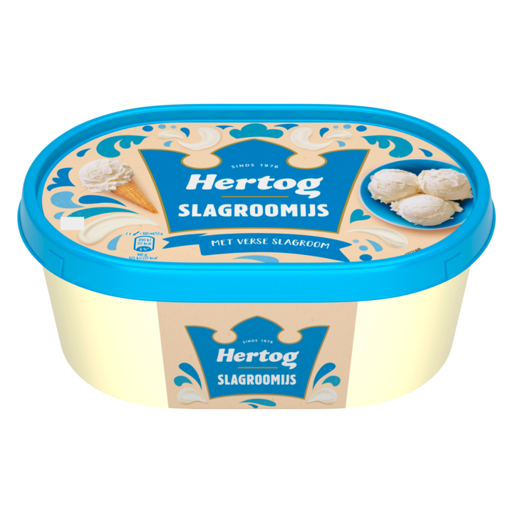 Hertog Slagroomijs