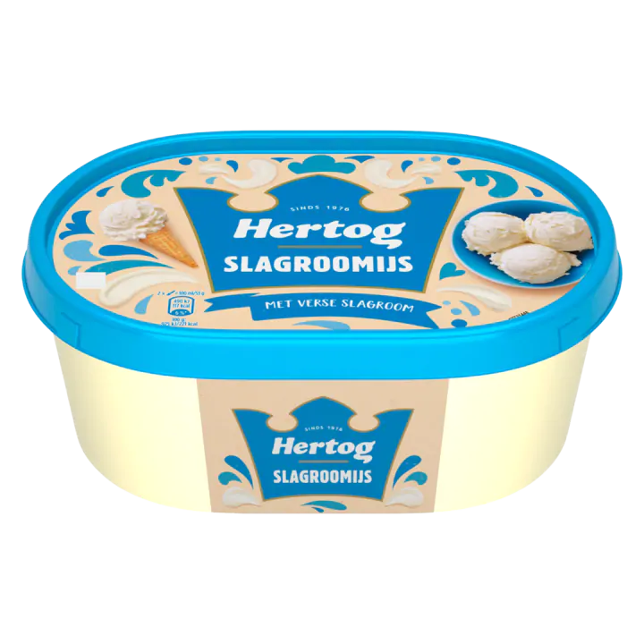 Hertog Slagroomijs