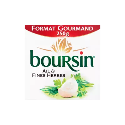 Boursin Roomkaas met Knoflook en Fijne Kruiden