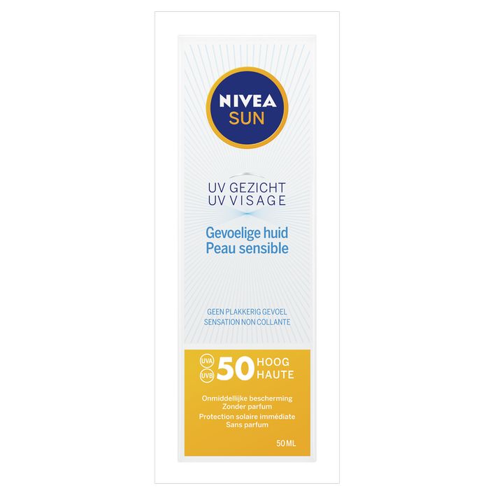 Nivea Sun face sensitive zonnecrãme spf 50