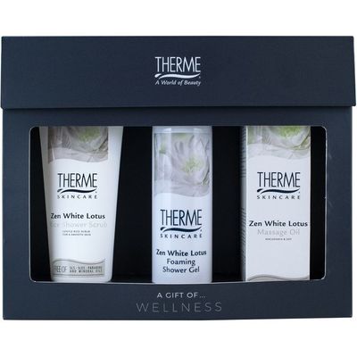 Therme Zen white lotus cadeauset massage oil