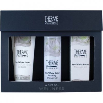 Therme Zen white lotus cadeauset massage oil