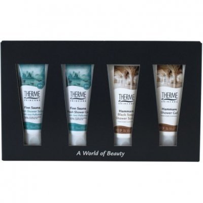 Therme Hammam finn sauna favoriet shower scrub