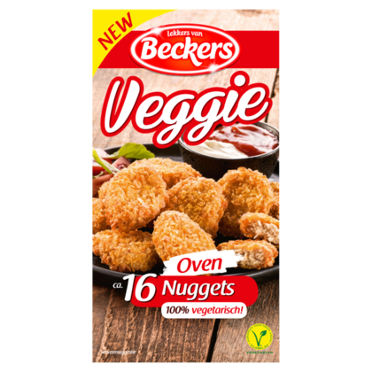 Beckers Veggie oven nuggets 16 st