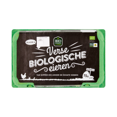 Huismerk Verse Biologische Eieren
