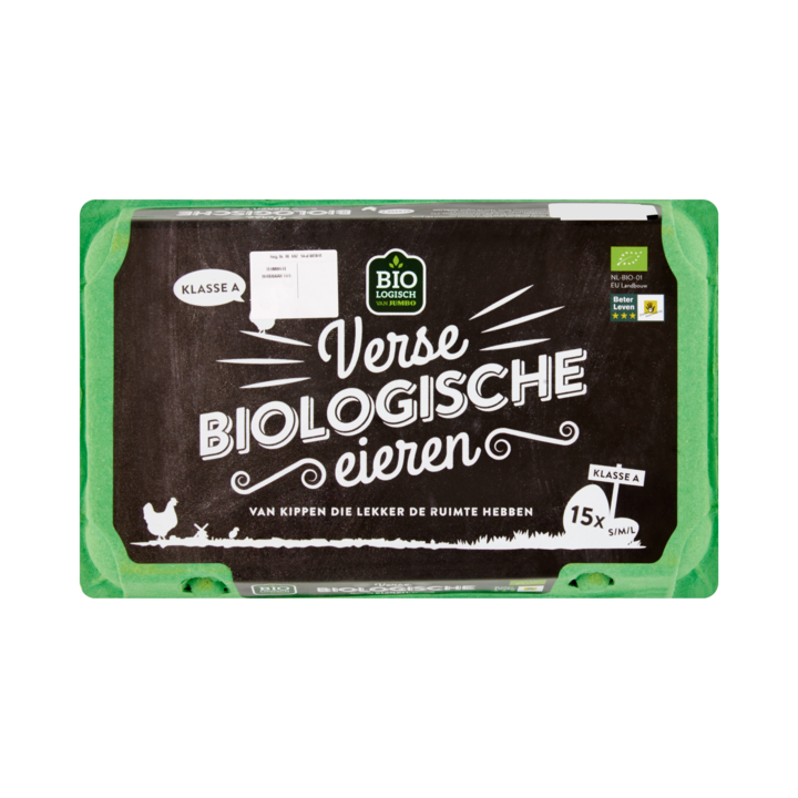 Huismerk Verse Biologische Eieren