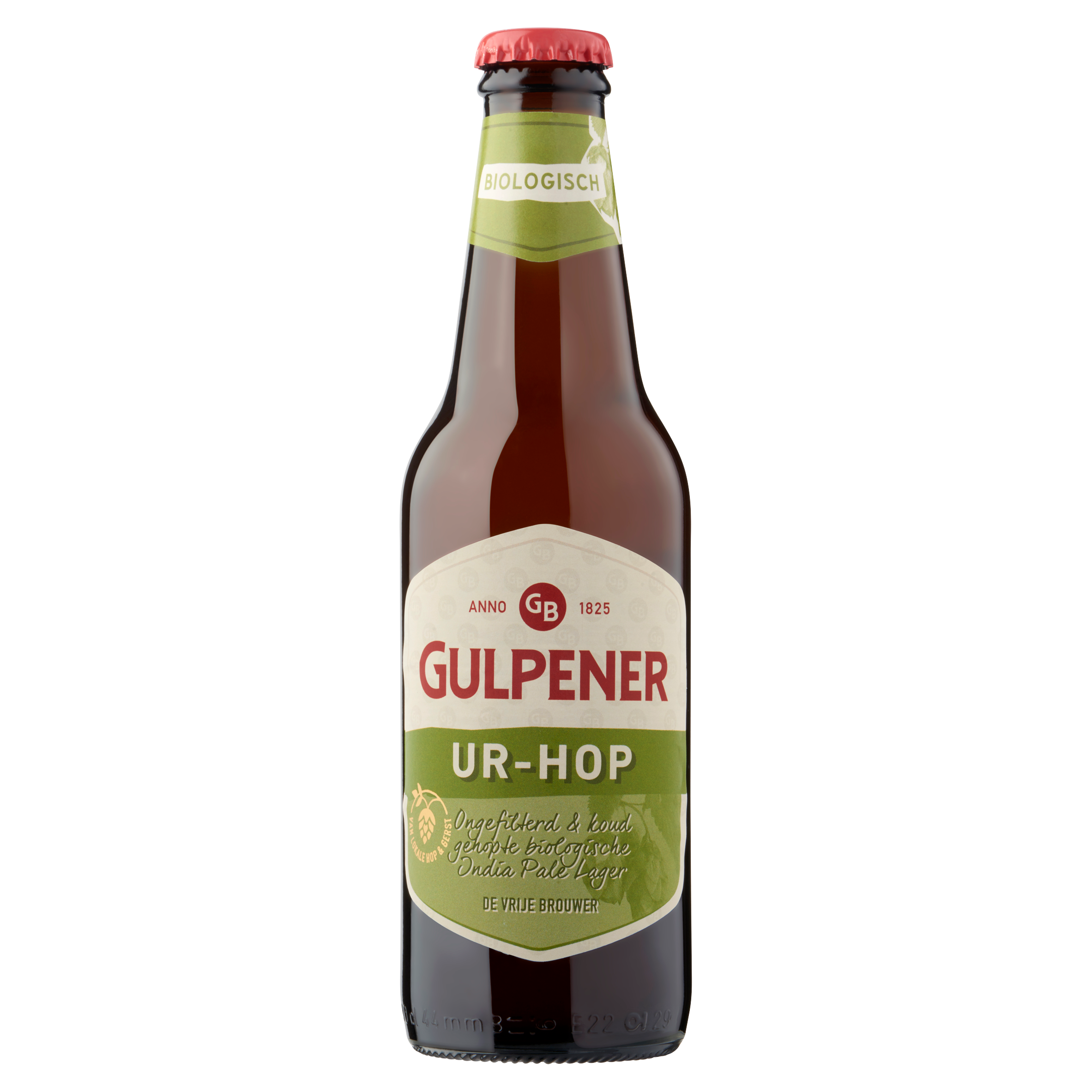 Gulpener Ur-Hop Biologisch India Pale Lager Fles 30 cl