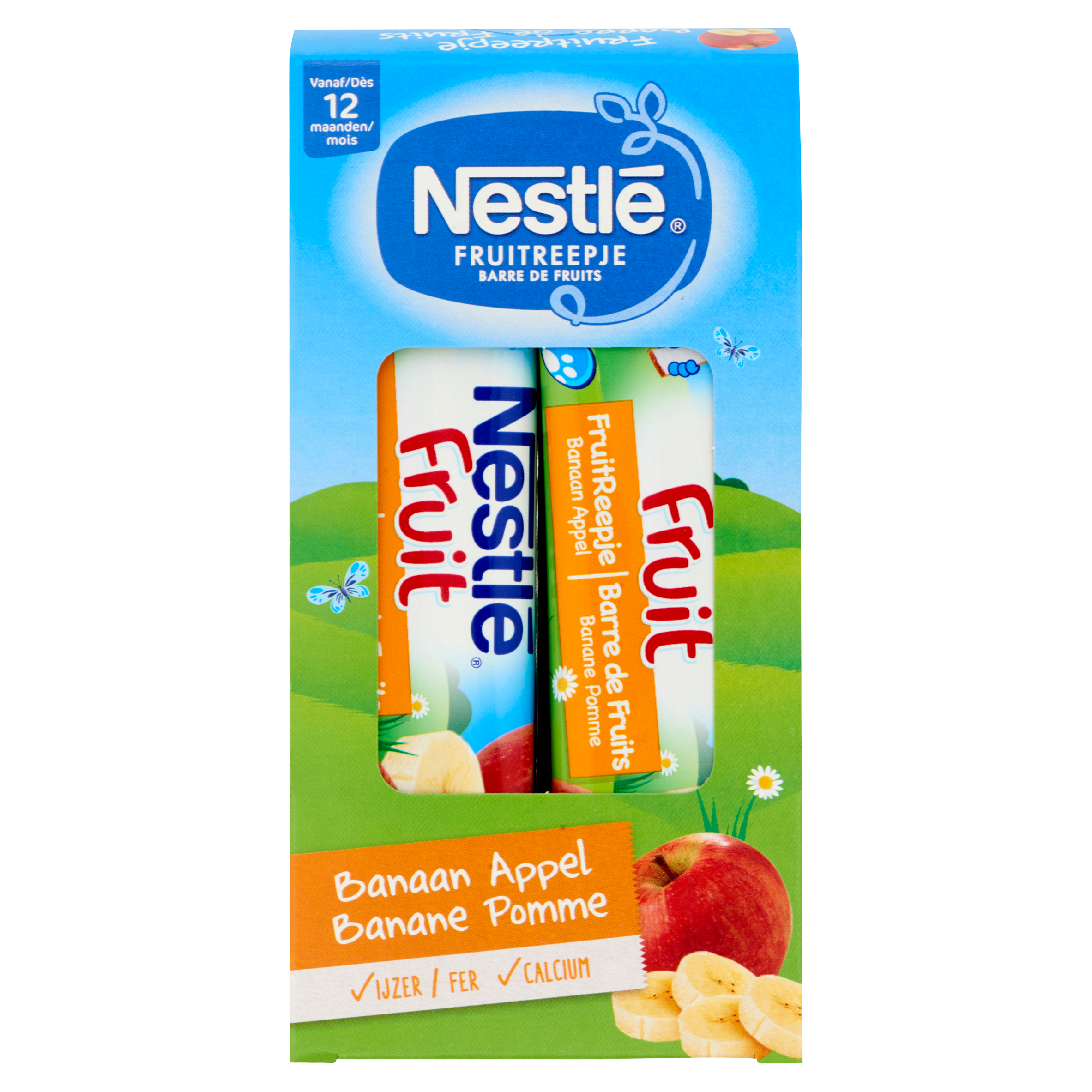 Nestlé FruitReepje® Banaan Appel vanaf 12 Maanden 4 x 25 g