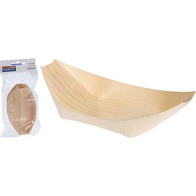 Altijd Handig houten schaal 11 cm 10 stuks