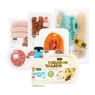 BBQ Basis Pakket 4 Personen