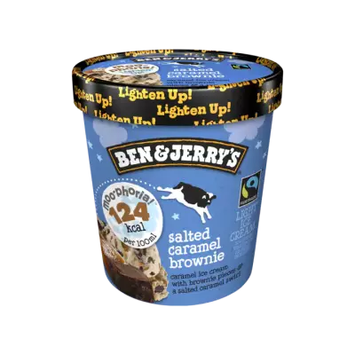 Ben & Jerry's Moo-Phoria Salted Caramel Brownie