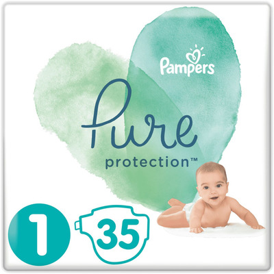 Pampers Pure protection maat 2-5 kg maat 1