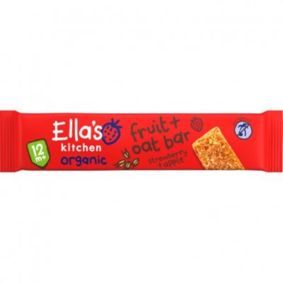 Ella's Kitchen Fruit + Oat Bar strawberry apple 12+ bio
