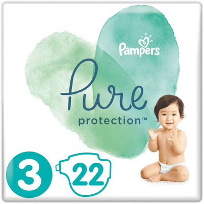 Pampers Pure protection maat 6-10 kg maat 3