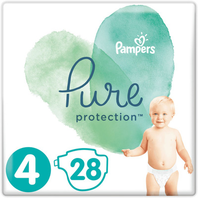 Pampers Pure Protection Maat 9-14 kg maat 4