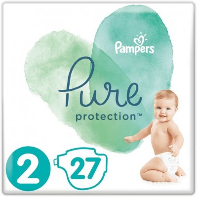 Pampers Pure protection maat 4-8 kg maat 2