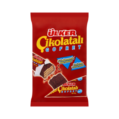Ülker Wafeltje met Hazelnootvulling Omhuld met Melkchocolade Value Pack