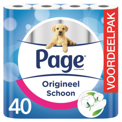 Page Origineel schoon toiletpapier