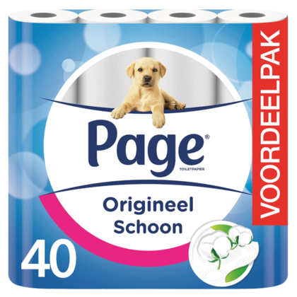 Page Origineel schoon toiletpapier