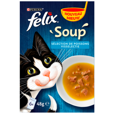 Felix Kattensoep vis selectie