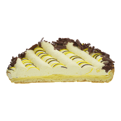 Huismerk Bananenvlaai half