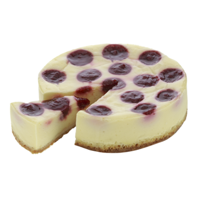 Huismerk Raspberry cheesecake 15cm