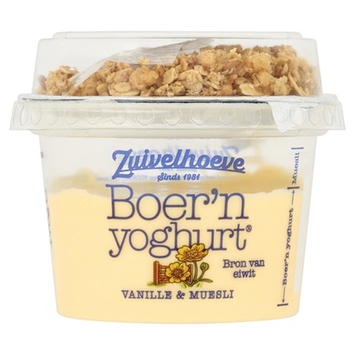 Zuivelhoeve vanilledesert