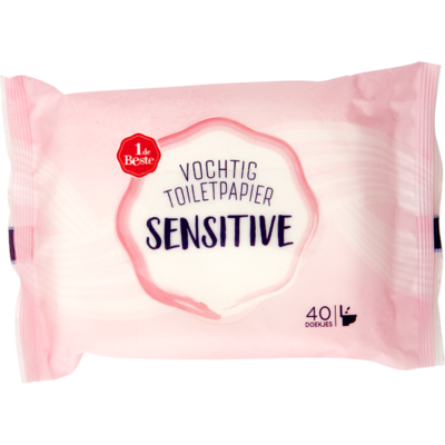 Huismerk Vochtig toiletpapier sensitive