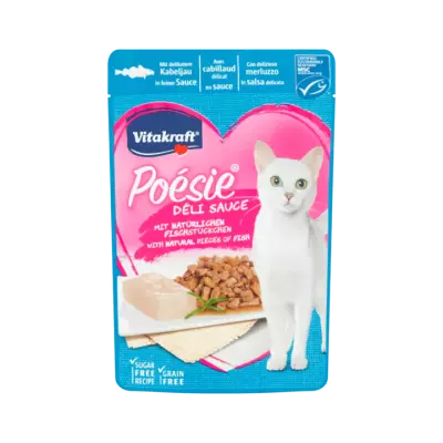 Vitakraft Poésie Déli Sauce Kabeljauw