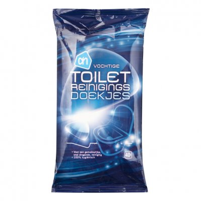 Huismerk Toilet reinigingsdoekjes vochtig