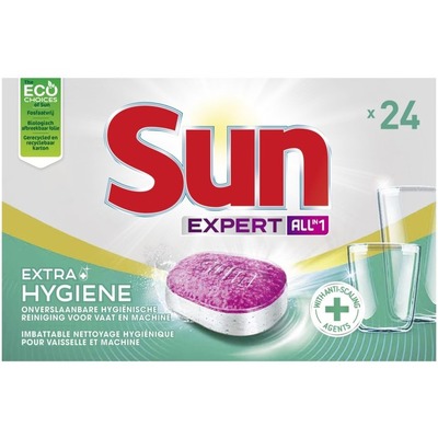Sun All-in-1 vaatwastabletten extra hygiene