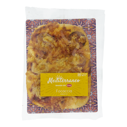 Mediterraneo Focaccia Peperoni