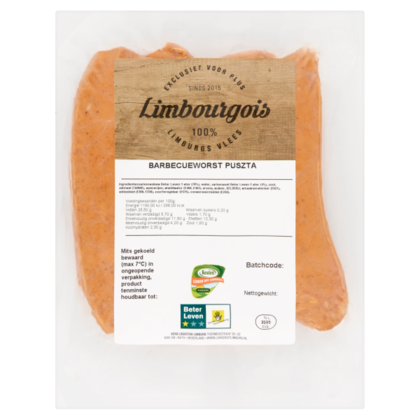 Limbourgois Barbecueworst Puszta